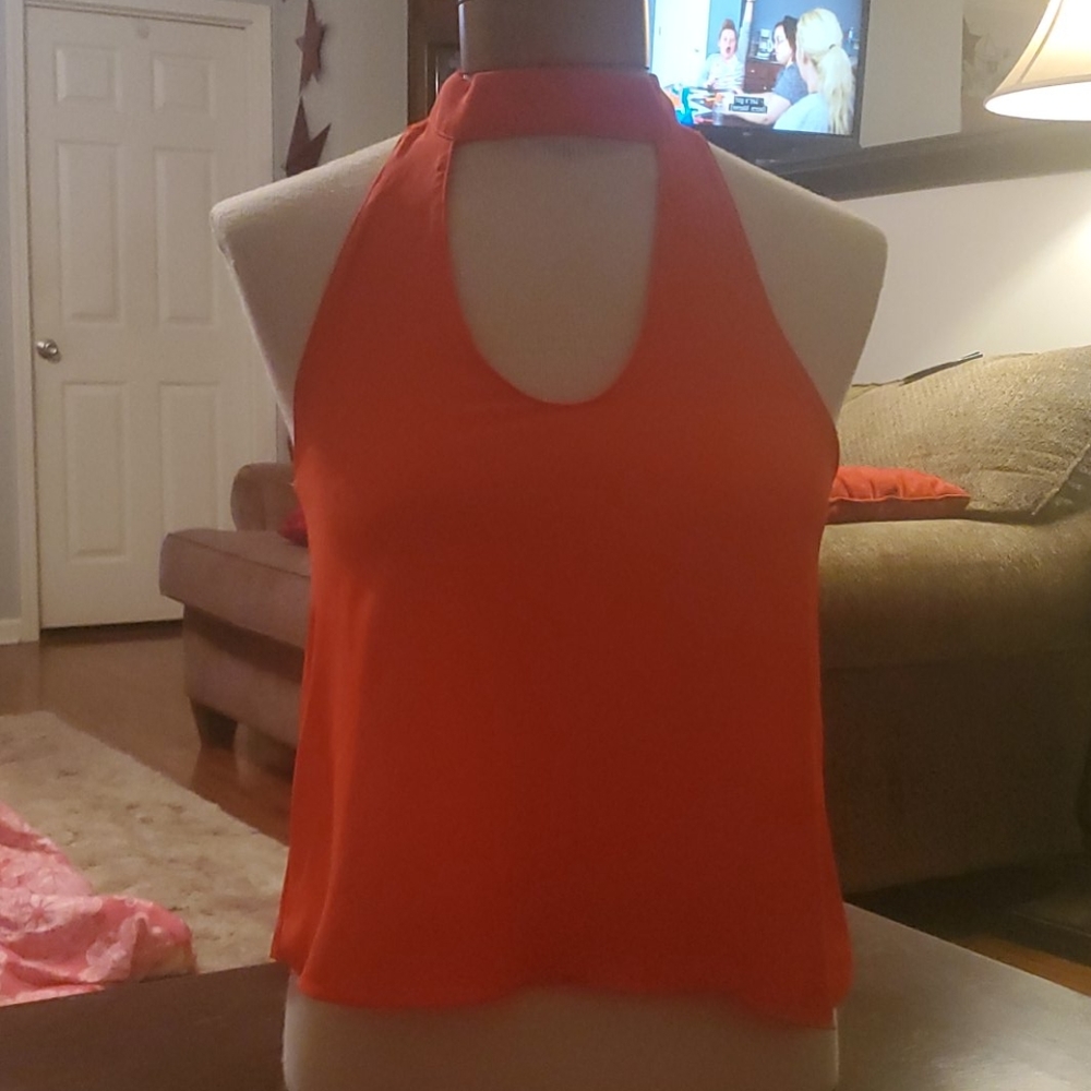 Cousin Couture crop red small top